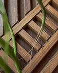 The Geometric Wood Slat series